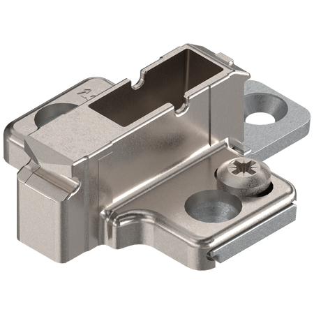 CLIP prowadnik, krzyżakowy, 9 mm, Cynk, na wkręty EURO