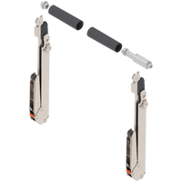 AVENTOS HL top do frontów nad korpusem, podnośnik (zestaw), wys. korpusu=390-540 mm, symetryczny