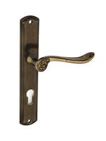 Klamka TUCANA patyna na mosiądzu T-1097-172.G10, NOMET