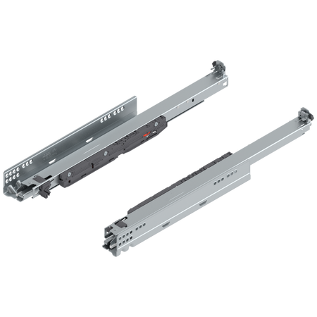 MOVENTO Zint. BLUMOTION / odpowiedni do TOB / odpowiedni do SERVO-DRIVE, pełny wysuw, prowadnica, 40 kg, dł.=500 mm, wymaga sprzęgła, lewa/prawa