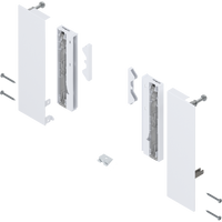 Mocowanie frontu MERIVOBOX , Wysokość E, do szuflady wewnętrznej z elementami dekoracyjnymi, lewe/prawe