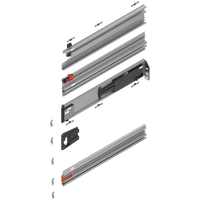 REVEGO duo, Prowadnica kieszeniowa Zestaw, dł.=600 mm, p.