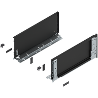 Bok szuflady LEGRABOX (za korpusem), wysokość C (177 mm), dł.=400 mm, lewy/prawy, do LEGRABOX pure