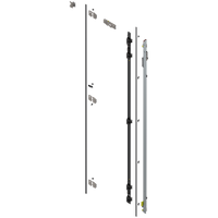 REVEGO duo, Listwa synchronizacyjna zawiasów Zestaw, do Wysokość kieszeni 2857–2999 mm, p.