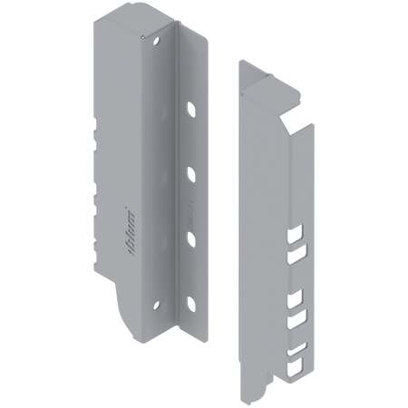 Uchwyt drewnianej ścianki tylnej TANDEMBOX, wys. C (192 mm), prawy+lewy