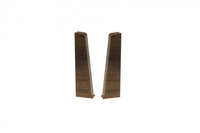 Zaślepki para do listwy przypodłogowej Hi Line 23,4x75mm 1kpl=2szt(L+P) Cezar Dąb Riverine Matowe