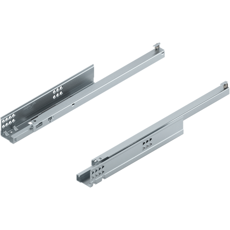 TANDEM Zintegrowany BLUMOTION Częściowy wysuw, Prowadnica, 30 kg, dł.=400 mm, do Grubość płyty 17-19 mm, wymaga sprzęgła, lewa/prawa