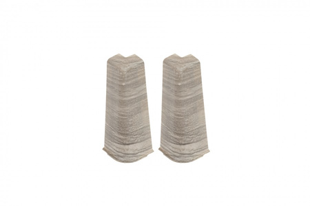 Narożnik zewn. do listwy przypodłogowej Hi Line 23,4x75mm 1kpl=2szt Cezar Dąb Sardynia Matowe