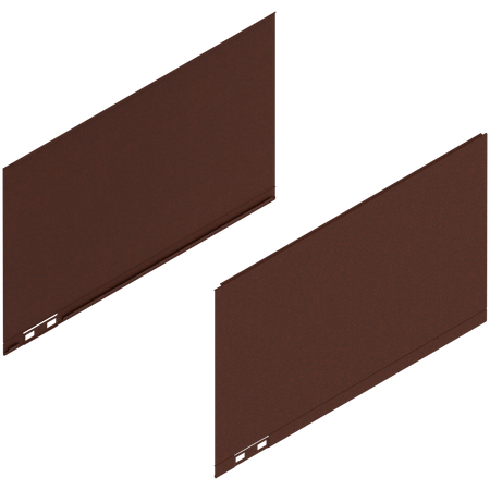 LEGRABOX Element dekoracyjny, wysokość F (241 mm), dł.=400 mm, prawy+lewy