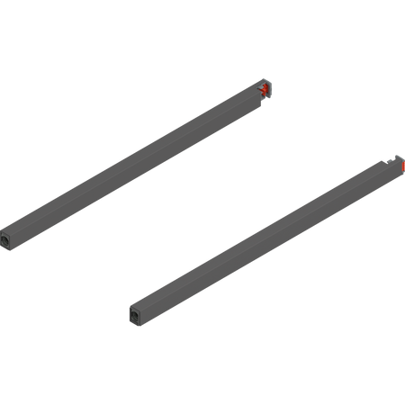 Reling podłużny MERIVOBOX , dł.=400 mm, lewy/prawy