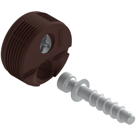 obudowa na wcisk z wkrętem centrycznym na froncie