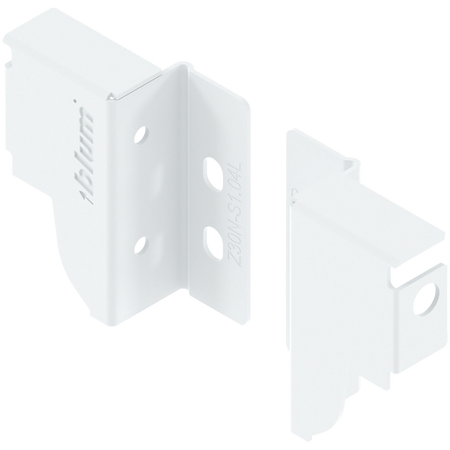 Uchwyt drewnianej ścianki tylnej TANDEMBOX, wys. N (81,5 mm), prawy+lewy