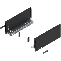 Bok szuflady LEGRABOX, wysokość K (128.5 mm), dł.=300 mm, lewy/prawy, do LEGRABOX pure