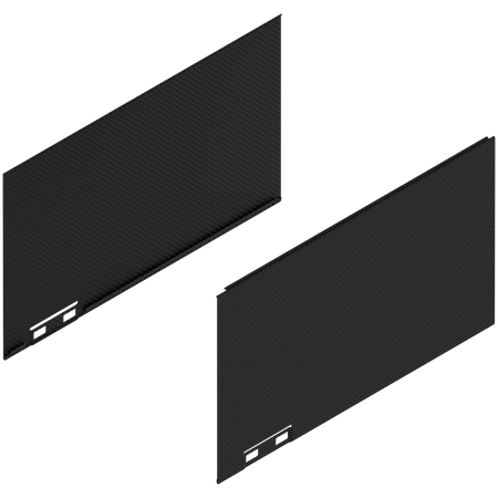 LEGRABOX Element dekoracyjny, wysokość C (177 mm), dł.=300 mm, prawy+lewy