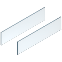 LEGRABOX element dekoracyjny - bok, wysokość C (138 mm), dł.=650 mm, Szkło, 2 szt. w kpl. , do LEGRABOX free