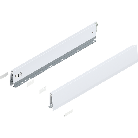 Bok MERIVOBOX, wysokość M (91 mm), dł.=550 mm, lewy/prawy