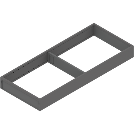 AMBIA-LINE  ramki do szuflady standardowej, do LEGRABOX/MERIVOBOX, stal, dł.=500 mm, szerokość=200 mm