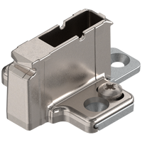 CLIP prowadnik, krzyżakowy, 18 mm, Cynk, na wkręty do płyty wiórowej