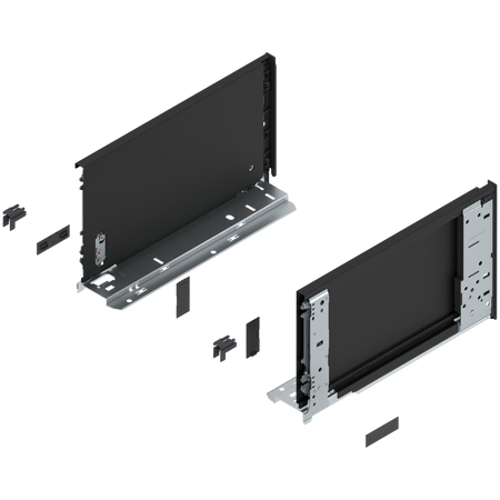 Bok szuflady LEGRABOX (za korpusem), wysokość C (177 mm), dł.=300 mm, lewy/prawy, do LEGRABOX pure