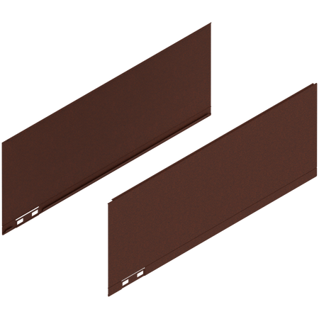 LEGRABOX Element dekoracyjny, wysokość C (177 mm), dł.=450 mm, prawy+lewy