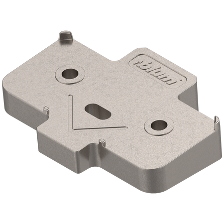 podkładka kątowa, krzyżakowa, +5°, wersja na wkręty