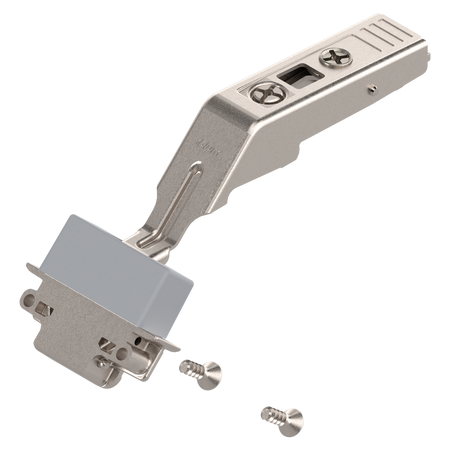 CLIP top Zawias środkowy do ramki aluminiowej do AVENTOS HF, uchylno-składanego 134°, bez sprężyny, puszka: na wkręty