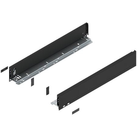 Bok LEGRABOX, wysokość M (90.5 mm), dł.=550 mm, lewy/prawy, do LEGRABOX pure
