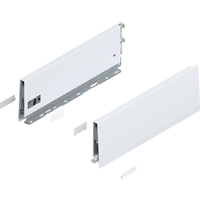 Bok MERIVOBOX, wysokość K (129 mm), dł.=350 mm, lewy/prawy