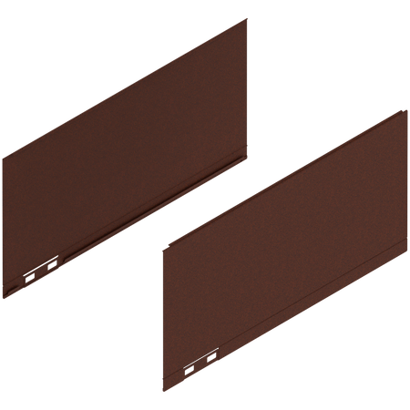 LEGRABOX Element dekoracyjny, wysokość C (177 mm), dł.=350 mm, prawy+lewy