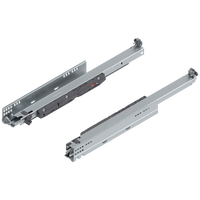 MOVENTO Zint. BLUMOTION / odpowiedni do TOB / odpowiedni do SERVO-DRIVE, pełny wysuw, prowadnica, 40 kg, dł.=500 mm, wymaga sprzęgła, lewa/prawa