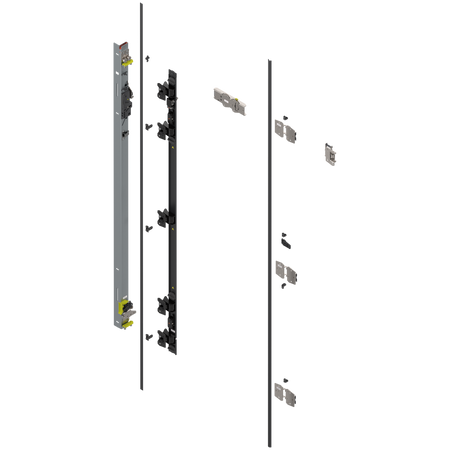 REVEGO duo, Listwa synchronizacyjna zawiasów Zestaw, do Wysokość kieszeni 1807–1956 mm, l.