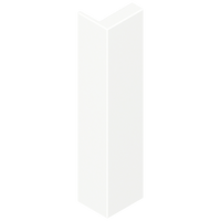 MERIVOBOX Zaślepka uchwytu ścianki tylnej, wysokość E, symetr.