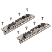 Systemy podnośników AVENTOS HS/HL/HK i HK top, Mocowanie frontu do wąskiej ramki aluminiowej, na wkręty