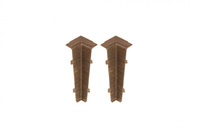 Narożnik zewn. do listwy przypodłogowej Hi Line 23,4x75mm 1kpl=2szt Cezar Orzech Blues Matowe