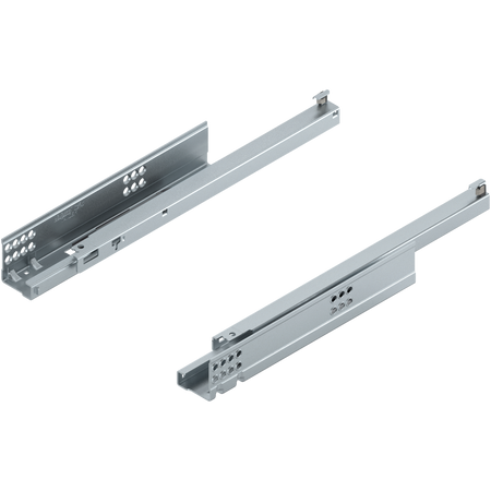 TANDEM Zintegrowany BLUMOTION Częściowy wysuw, Prowadnica, 30 kg, dł.=350 mm, do Grubość płyty 17-19 mm, wymaga sprzęgła, lewa/prawa