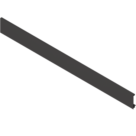 LEGRABOX front, do Szuflady wewnętrzne z relingiem poprzecznym, KB=1200 mm, do przycięcia