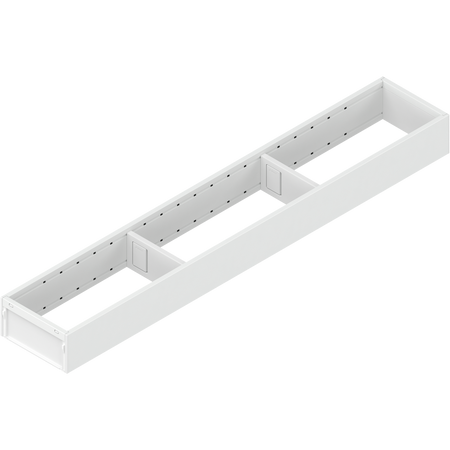 AMBIA-LINE ramki do szuflady standardowej, do LEGRABOX/MERIVOBOX, stal, dł.=600 mm, szerokość=100 mm