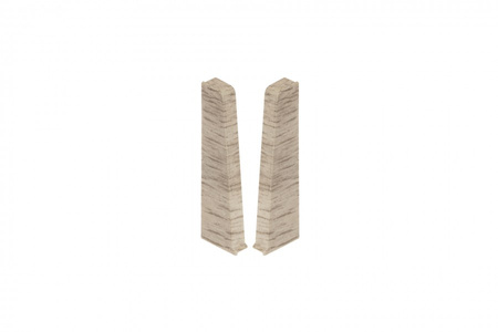 Zaślepki para do listwy przypodłogowej Hi Line 23,4x75mm 1kpl=2szt(L+P) Cezar Dąb Liguria Matowe