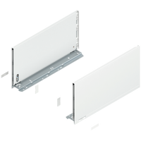 Bok szuflady LEGRABOX, wysokość F (241 mm), dł.=450 mm, lewy/prawy, do LEGRABOX pure