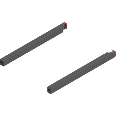 Reling podłużny MERIVOBOX , dł.=270 mm, lewy/prawy