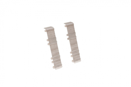 Łącznik listwy do listwy przypodłogowej Hi Line 23,4x75mm 1kpl=2szt Cezar Dąb Hokaido Matowe