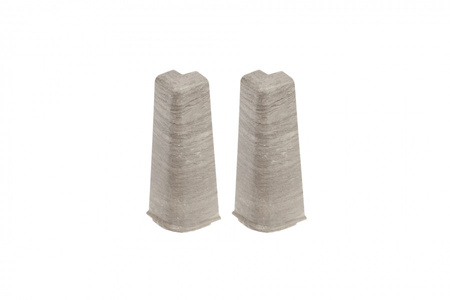 Narożnik zewn. do listwy przypodłogowej Hi Line 23,4x75mm 1kpl=2szt Cezar Hikora Disco Matowe