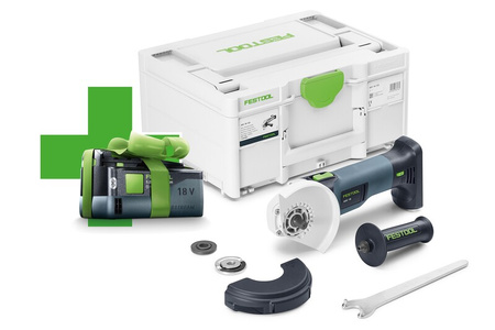 Festool Akumulatorowa szlifierka kątowa AGC 18-125 EB-Basic-5,0