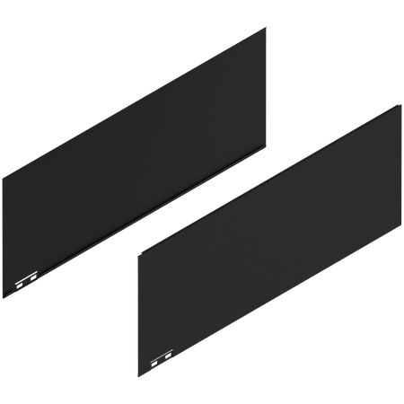 LEGRABOX Element dekoracyjny, wysokość F (241 mm), dł.=600 mm, prawy+lewy