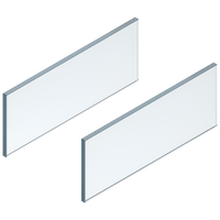 LEGRABOX element dekoracyjny - bok, wysokość C (138 mm), dł.=450 mm, Szkło, 2 szt. w kpl. , do LEGRABOX free