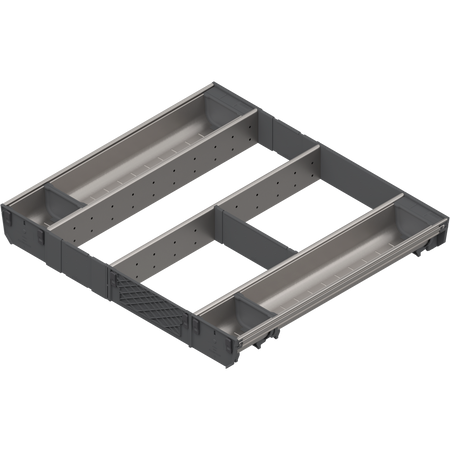 ORGA-LINE wkład kombi (całkowite wypełnienie), do szuflady standardowej TANDEMBOX, dł. NL=500 mm, szer. korpusu KB=600 mm