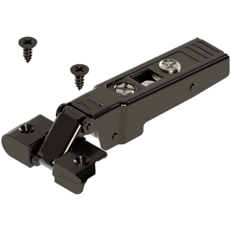 CLIP top zawias do ram alumin. 95°，Drzwi nakładane, puszka: na wkręty, (zawias zamknięty)