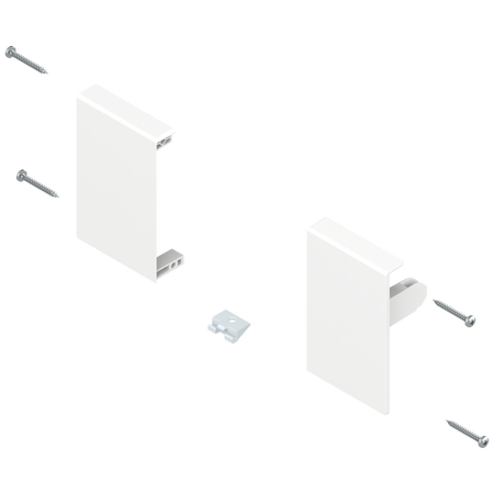 Mocowanie frontu TANDEMBOX , wys. M, do szuflady wewnętrznej, lewe/prawe, do TANDEMBOX antaro