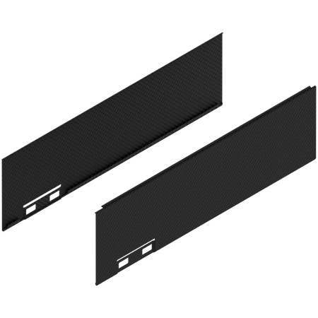LEGRABOX Element dekoracyjny, wysokość M (90.5 mm), dł.=300 mm, prawy+lewy