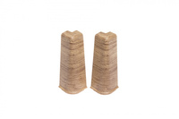 Narożnik zewn. do listwy przypodłogowej Hi Line 23,4x75mm 1kpl=2szt Cezar Dąb Newada Matowe